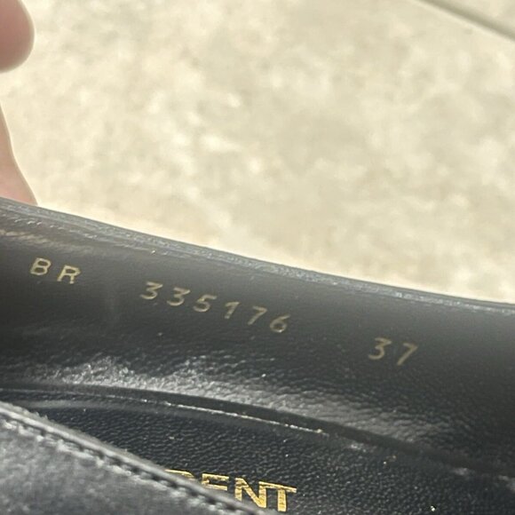 Saint Laurent Leather Pumps black - Picture 7 of 13